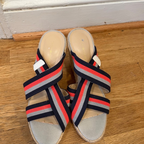 Tommy Hilfiger striped wedges - Picture 2 of 4